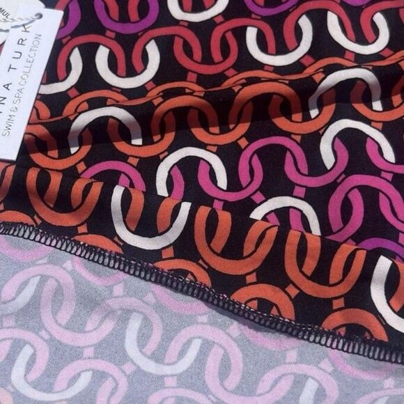 Trina Turk Dress Womens Size Pink Orange Echo Swim Coverup Dress NWT $152 Med - Picture 4 of 13